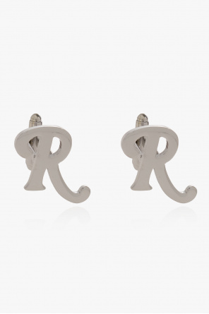 Fred Perry × Raf Simons Silver Earring Silver Silver earring Raf Simons - SchaferandweinerShops Canada